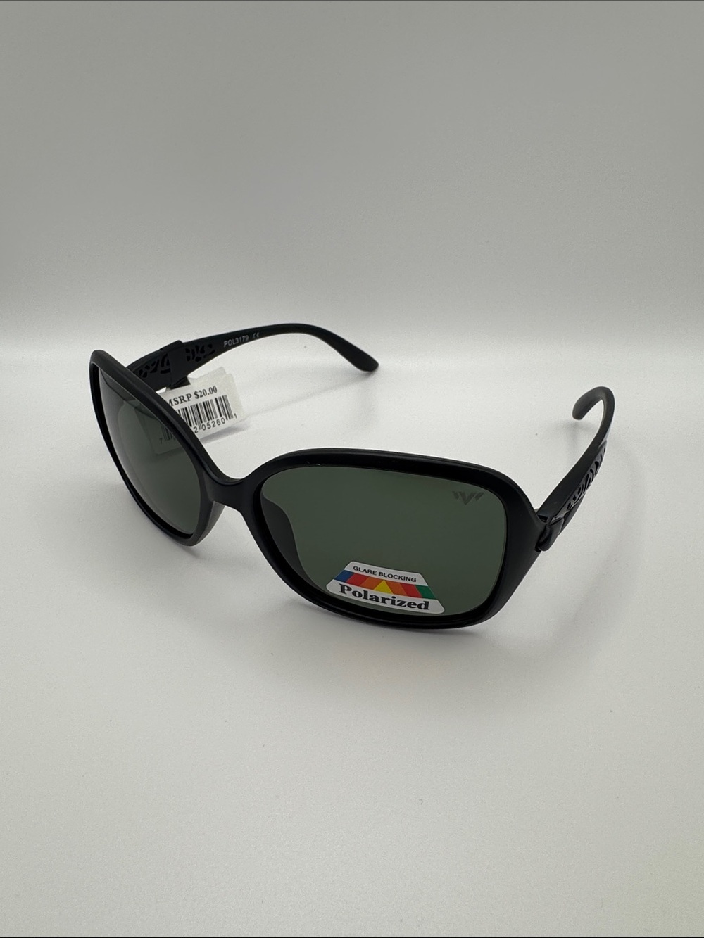 Women's Polarized Black Sunglasses - Picture 2 of 5